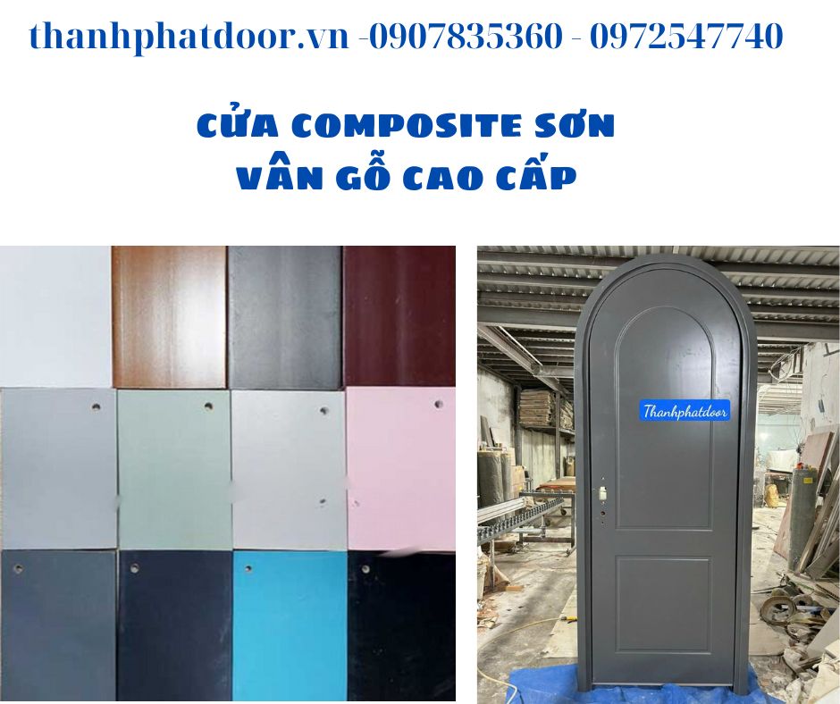 Banner cua composite son PU