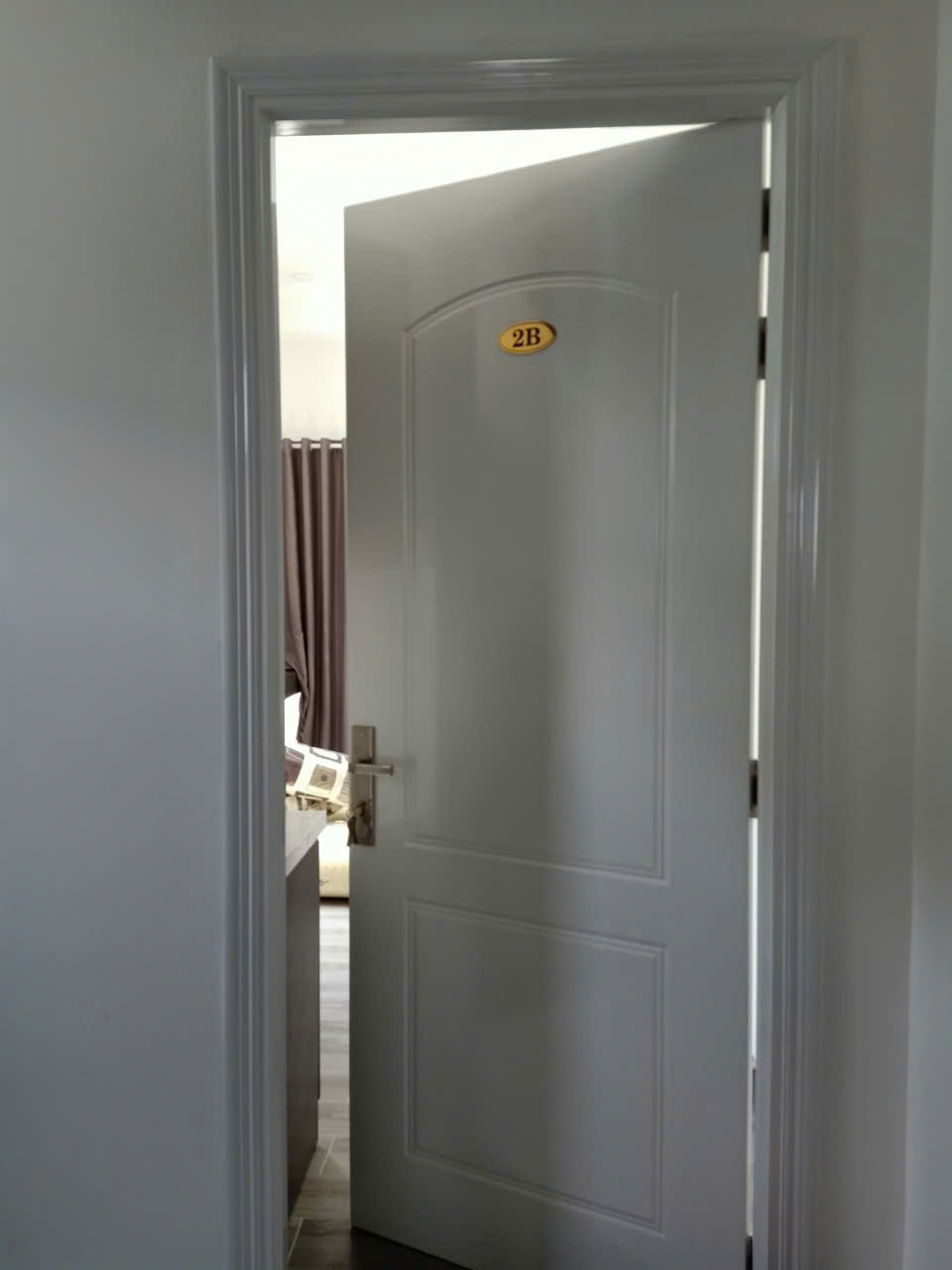 CUA NHUA COMPOSITE MAU TRANG 2 PANEL VOM