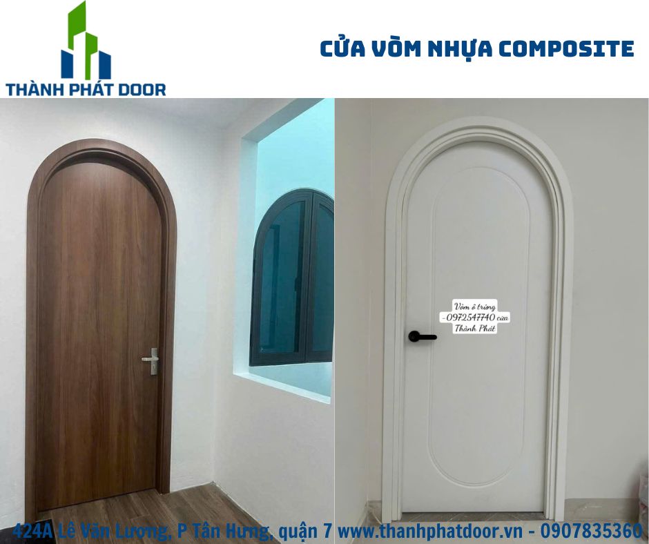 CỬA NHỰA COMPOSITE CHỊU NƯỚC