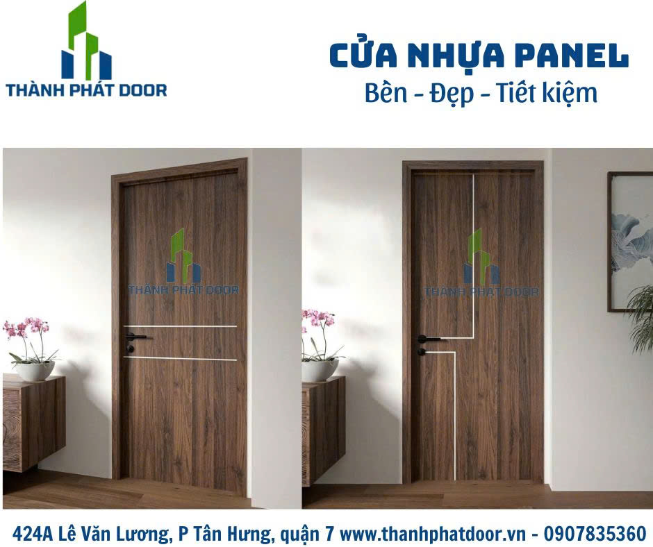 cua nhua Panel XC ron trang