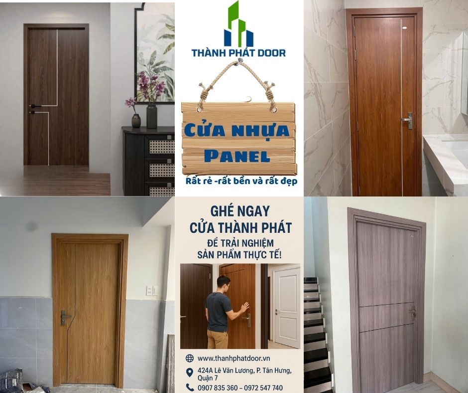 cửa nhựa panel