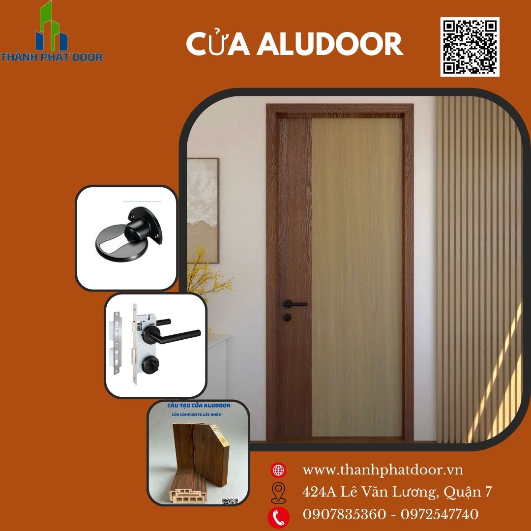 CỬA COMPOSITE LÕI NHÔM