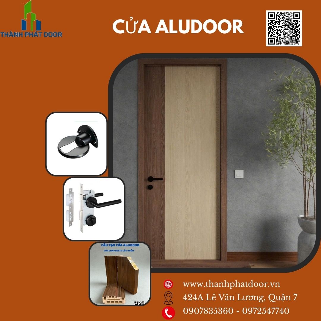 CỬA COMPOSITE LÕI NHÔM
