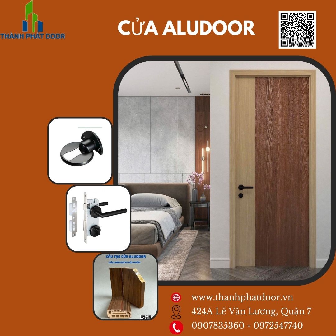 CỬA COMPOSITE LÕI NHÔM