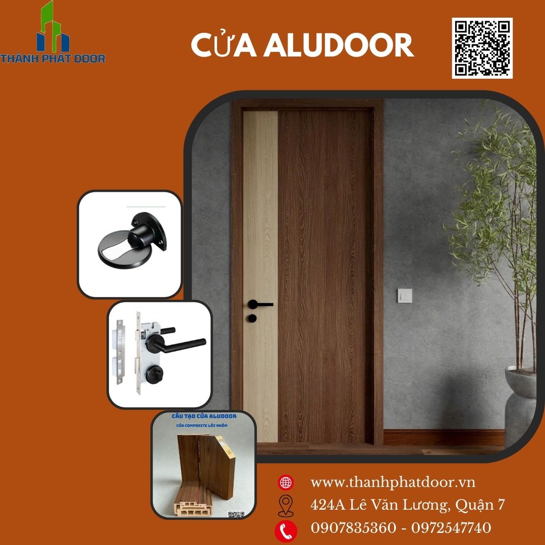 CỬA COMPOSITE LÕI NHÔM