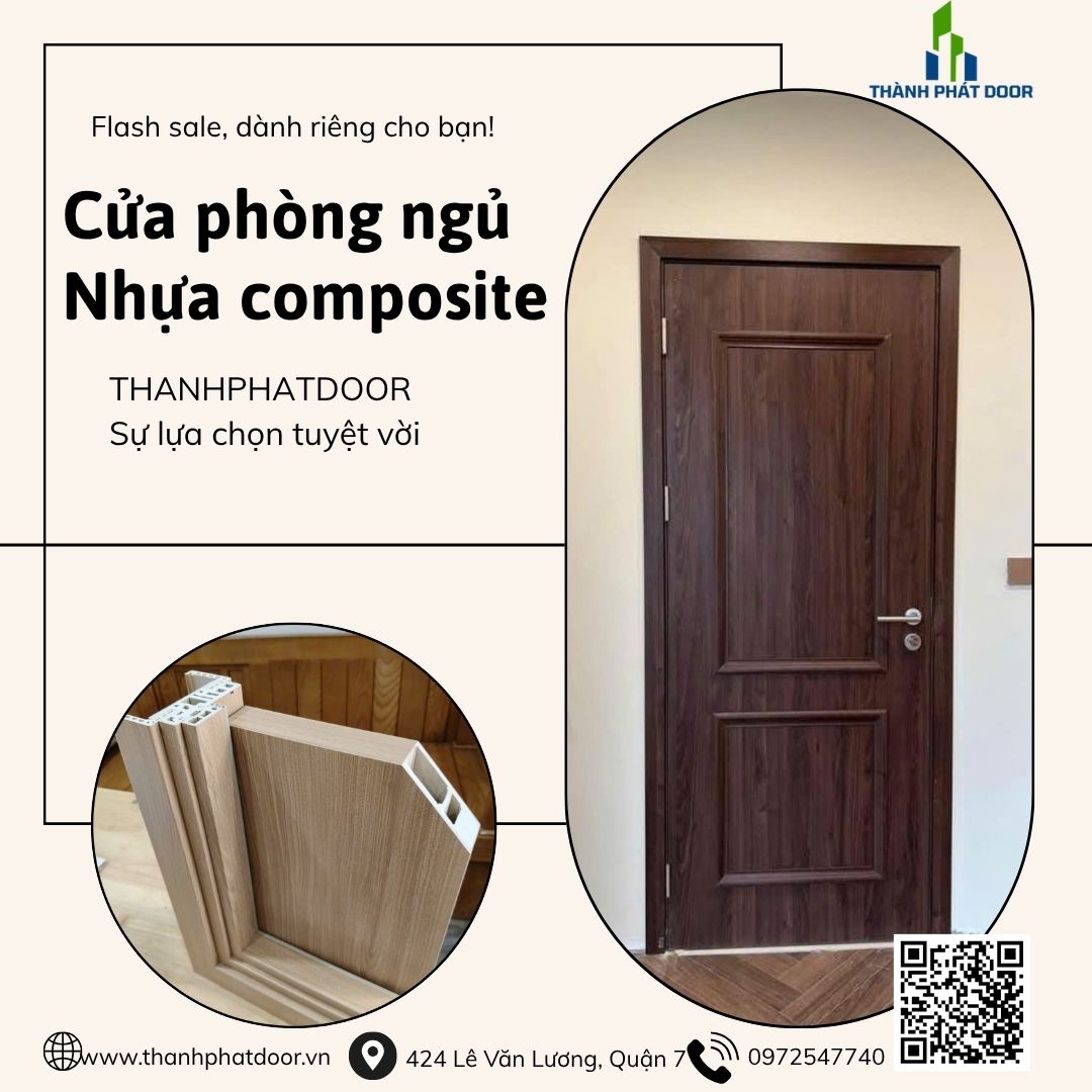 Cửa Nhựa Giả Gỗ Quận 7 | THANHPHATDOOR QUẬN 7 CỬA NHỰA COMPOSITE giả gỗ