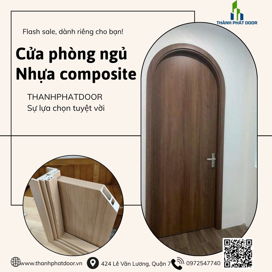 CỬA NHỰA COMPOSITE VÒM CONG