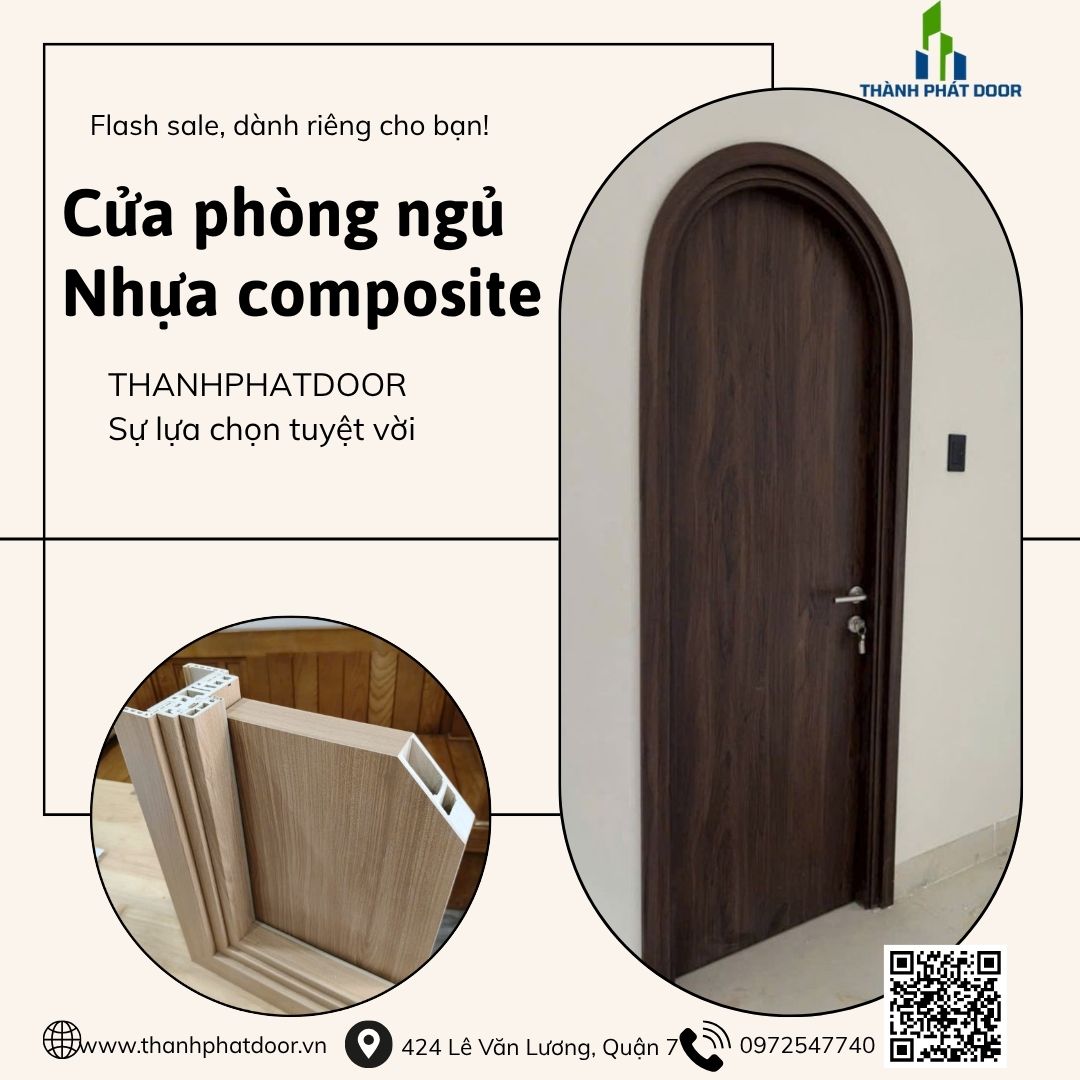 CỬA PHÒNG NGỦ MÀU NÂU ĐEN