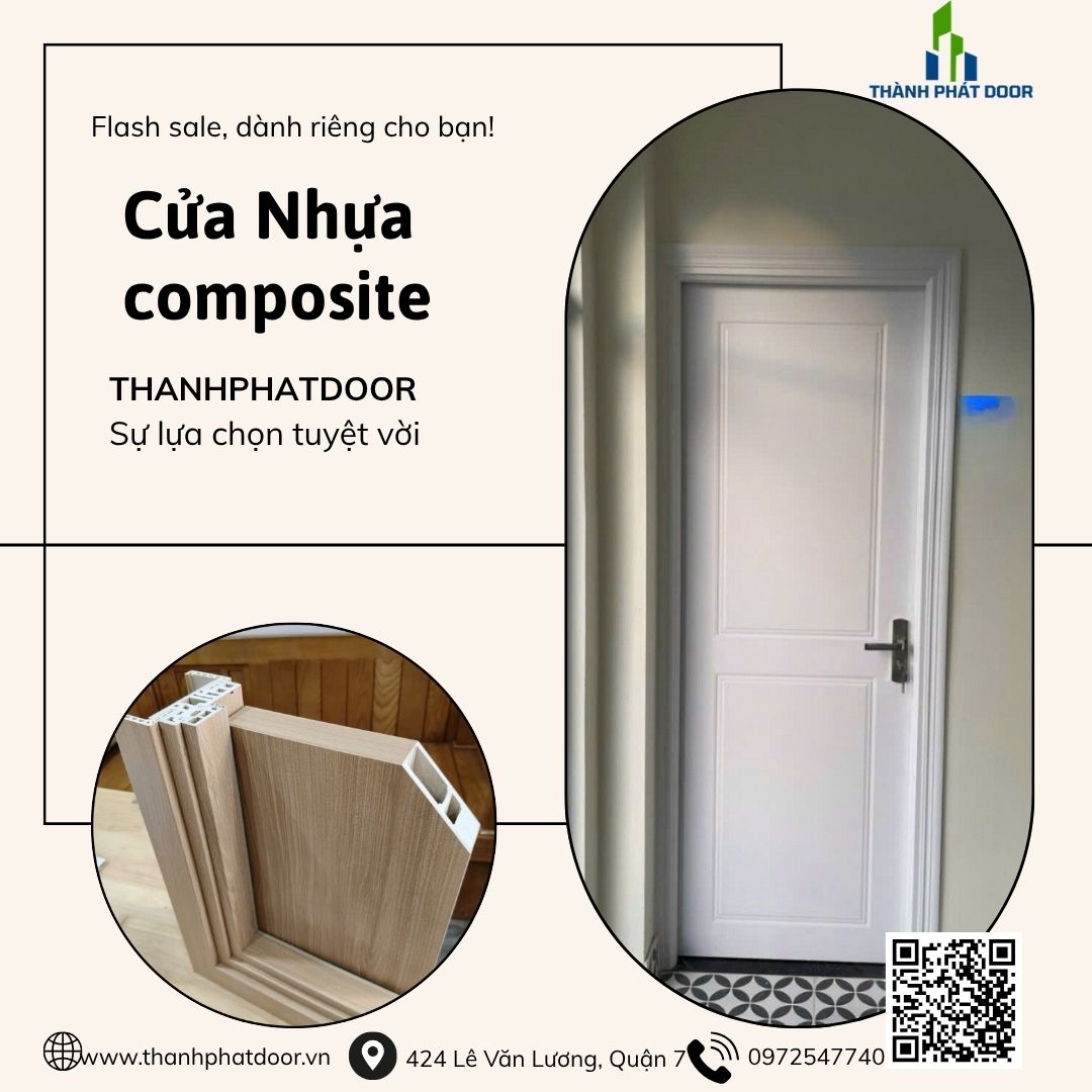 CỬA NHỰA COMPOSITE PHÒNG NGỦ