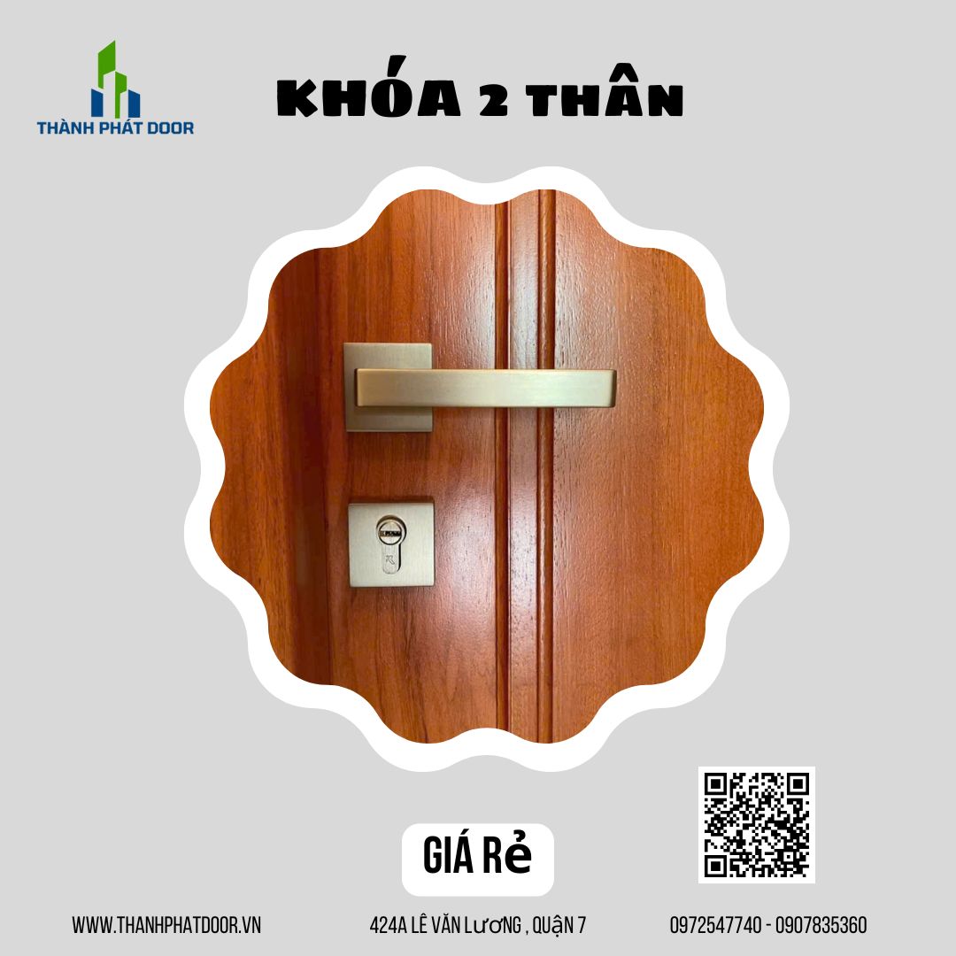 KHÓA TAY GẠT MÀU VÀNG