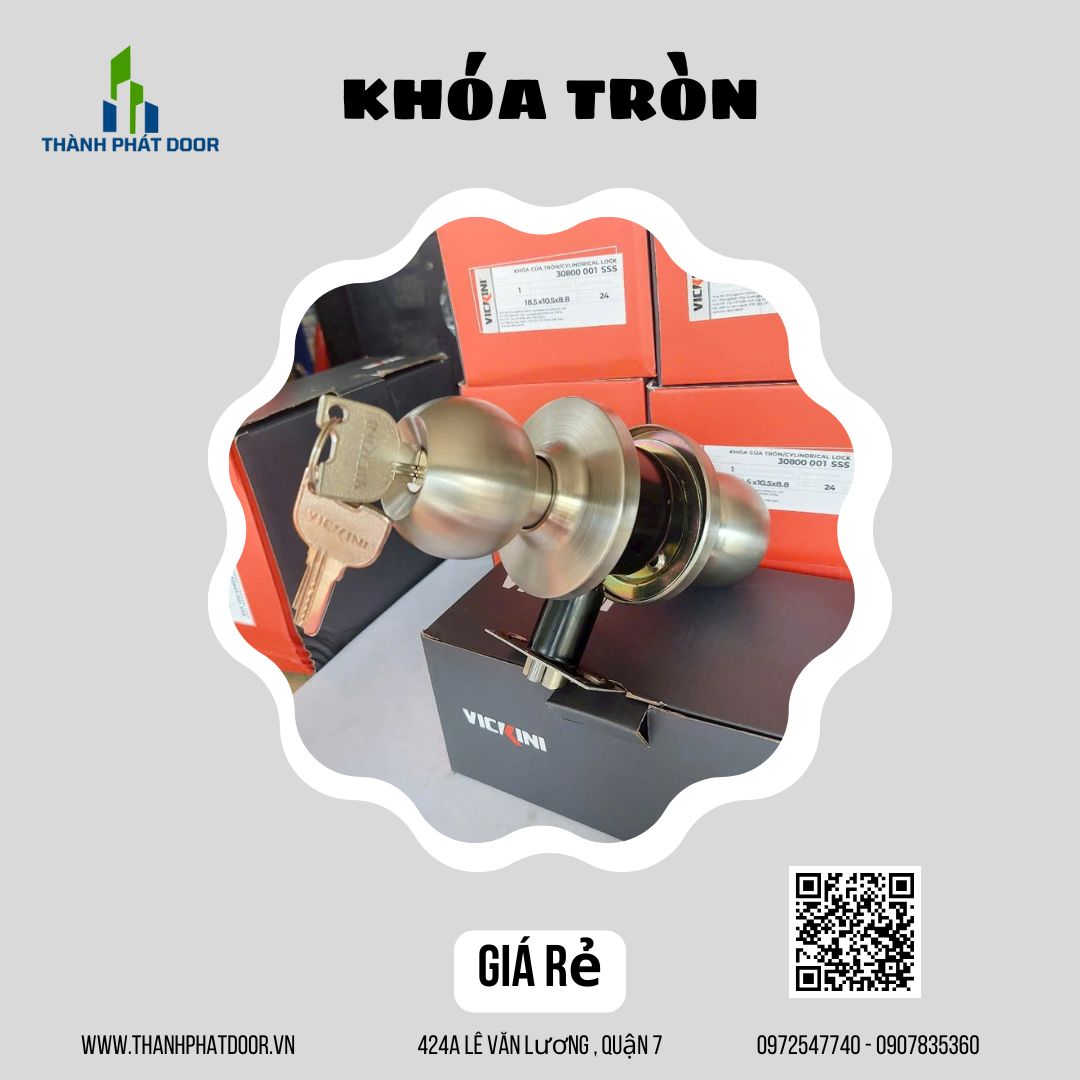 KHÓA TRÒN MÀU VÀNG