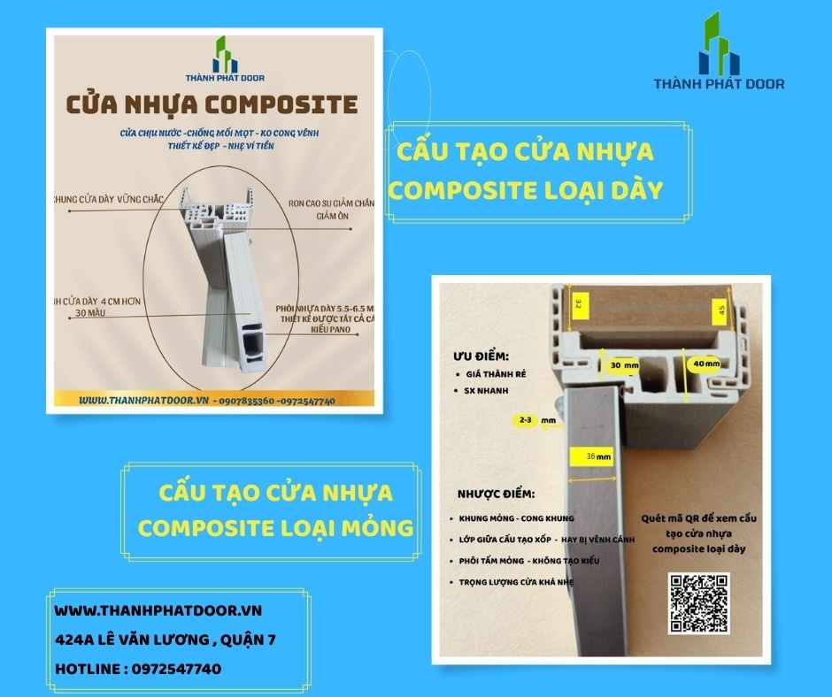 MAU CUA NHUA COMPOSITE