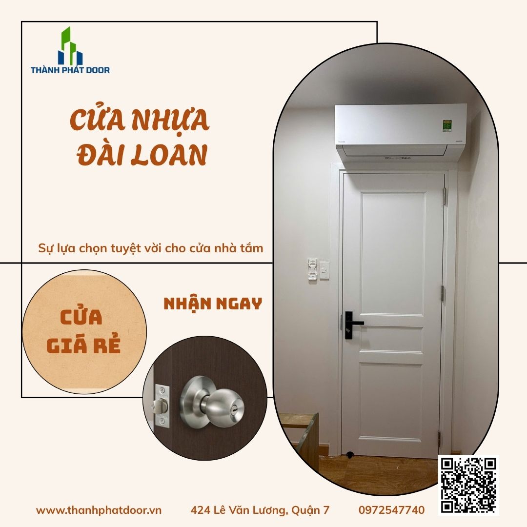 cửa nhựa phòng ngủ giá rẻ