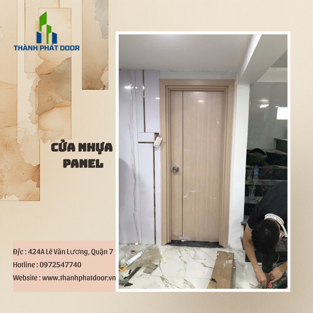 cửa nhựa panel tại quận 8